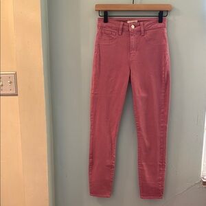 L’AGENCE Pink Skinny Jeans - Size 25